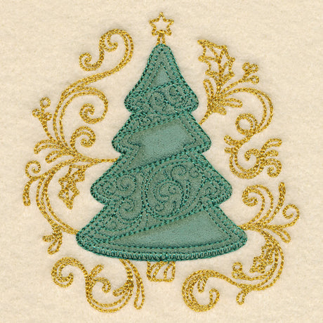 Christmas Memories - Tree (Heirloom Applique)