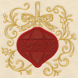 Christmas Memories - Opulent Ornament (Heirloom Applique)