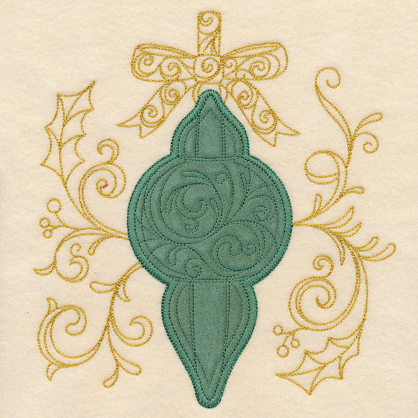 Christmas Memories - Ornate Ornament (Heirloom Applique)