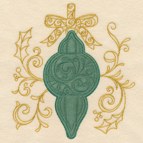 Christmas Memories - Ornate Ornament (Heirloom Applique)