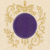 Christmas Memories - Orb Ornament (Heirloom Applique)