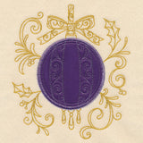 Christmas Memories - Orb Ornament (Heirloom Applique)