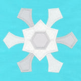 Snowflake Quilt Block (In-the-Hoop)