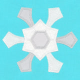 Snowflake Quilt Block (In-the-Hoop)