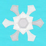 Snowflake Quilt Block (In-the-Hoop)