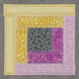 Log Cabin Quilt Block (In-the-Hoop)