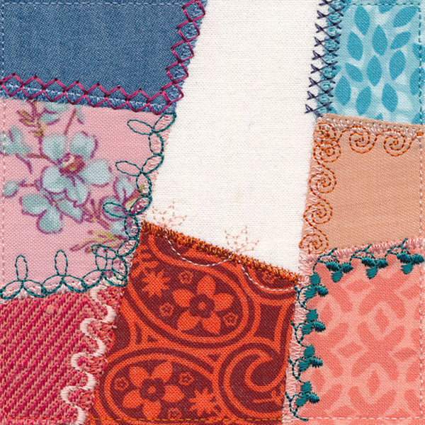 Crazy Quilt Block 2 (In-the-Hoop)