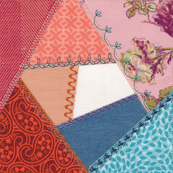Crazy Quilt Block 3 (In-the-Hoop)