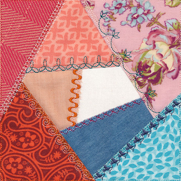 Crazy Quilt Block 3 (In-the-Hoop)