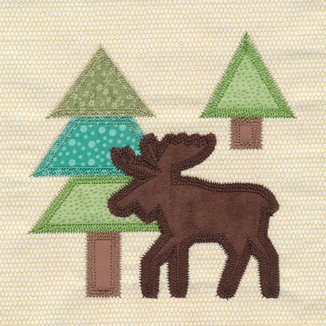 Northwoods Quilt Block (In-the-Hoop)