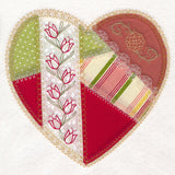 Crazy Patchwork Heart (Heirloom Applique)
