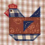 Rooster Quilt Block (In-the-Hoop)