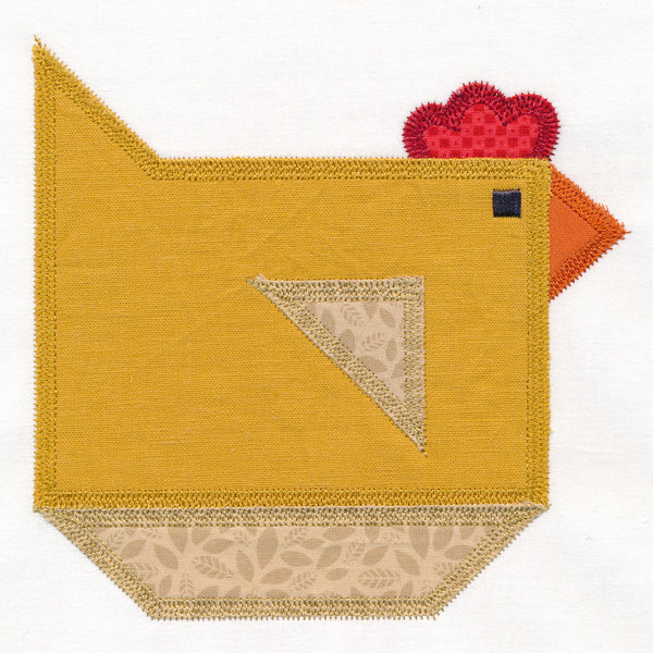 Hen Quilt Block (In-the-Hoop)