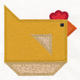 Hen Quilt Block (In-the-Hoop)
