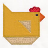 Hen Quilt Block (In-the-Hoop)