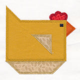 Hen Quilt Block (In-the-Hoop)