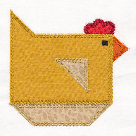 Hen Quilt Block (In-the-Hoop)