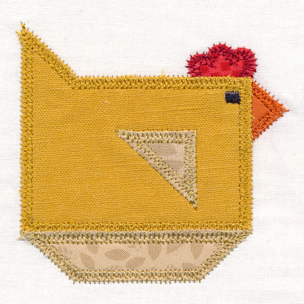 Hen Quilt Block (In-the-Hoop)
