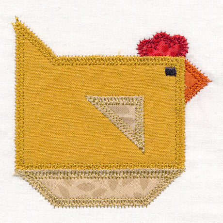 Hen Quilt Block (In-the-Hoop)