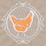 Chicken Cameo (Applique)