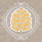 Beehive Cameo (Applique)