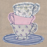 Teacup Stack (Crafty Cut Applique)