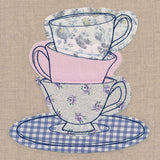 Teacup Stack (Crafty Cut Applique)