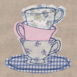Teacup Stack (Crafty Cut Applique)