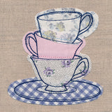 Teacup Stack (Crafty Cut Applique)