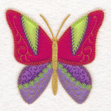 Crazy Patchwork Butterfly (Heirloom Applique)