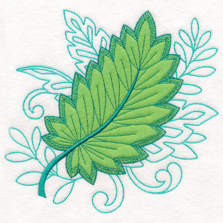 Pleasing Palm Frond (Applique)