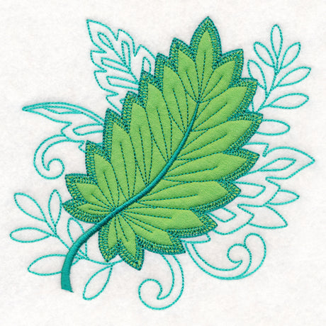 Pleasing Palm Frond (Applique)