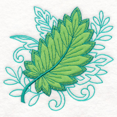 Pleasing Palm Frond (Applique)