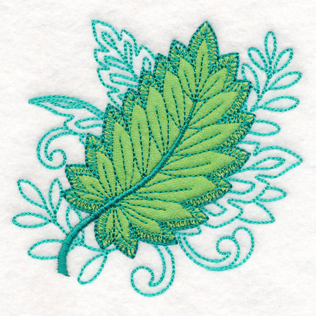 Pleasing Palm Frond (Applique)
