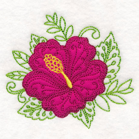 Heavenly Hibiscus (Applique)