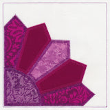 Grandmother's Fan Quilt Block (In-the-Hoop)