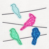 Birds on a Wire (Crafty Cut Applique)