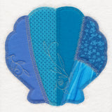 Crazy Patchwork Seashell (Heirloom Applique)