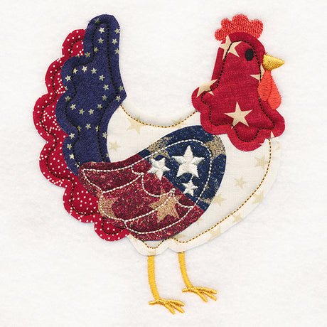 Americana Hen (Crafty Cut Applique)