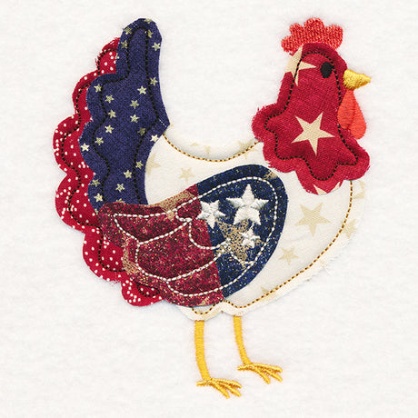 Americana Hen (Crafty Cut Applique)