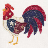 Americana Rooster (Crafty Cut Applique)
