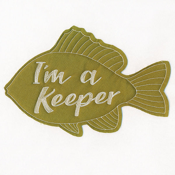 I'm a Keeper (Crafty Cut Applique)