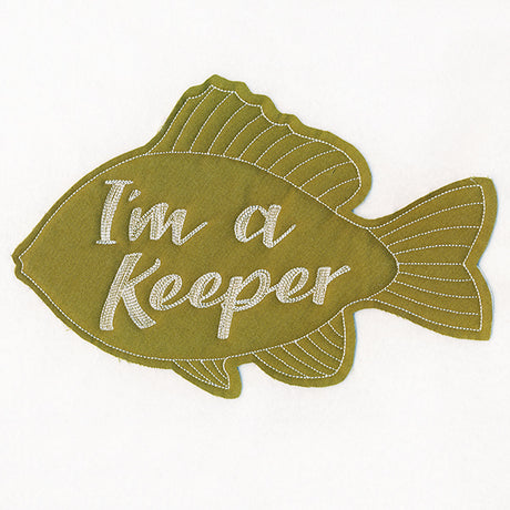 I'm a Keeper (Crafty Cut Applique)