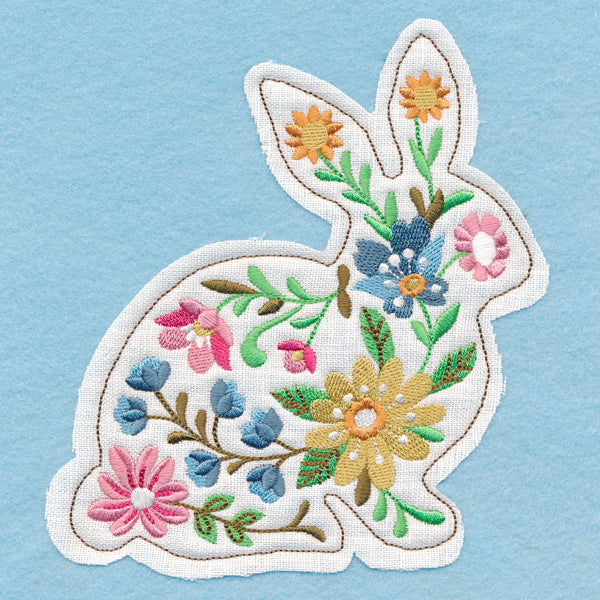 Blooming Bunny (Crafty Cut Applique)
