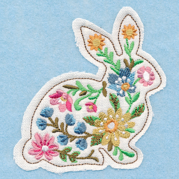 Blooming Bunny (Crafty Cut Applique)