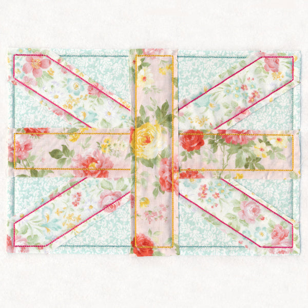 Shabby Chic Union Jack (Crafty Cut Applique)