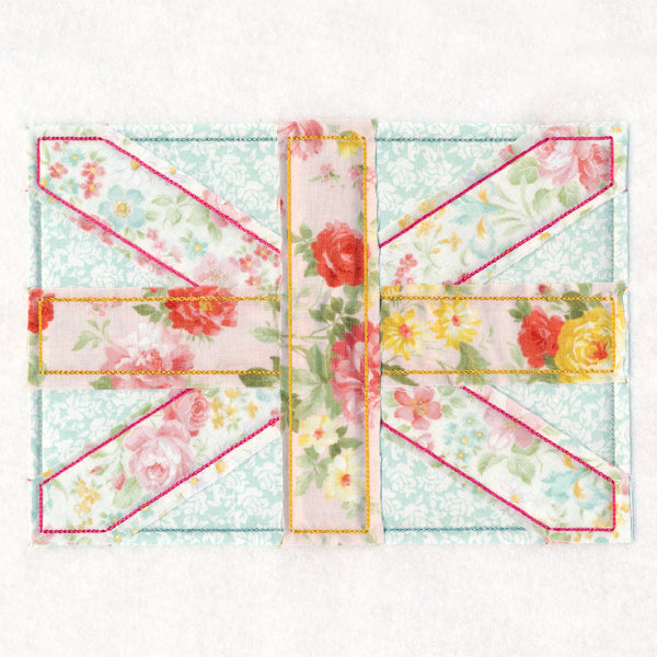 Shabby Chic Union Jack (Crafty Cut Applique)