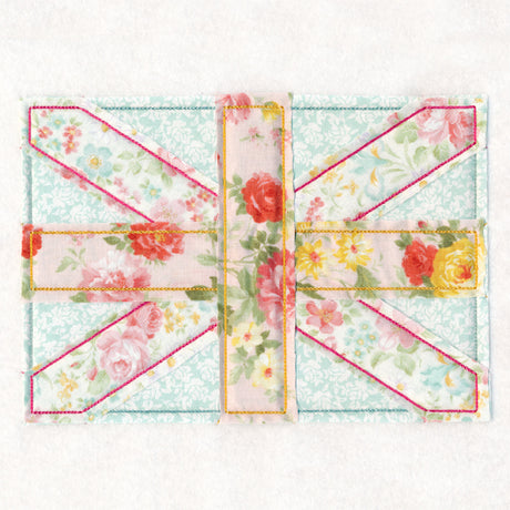 Shabby Chic Union Jack (Crafty Cut Applique)