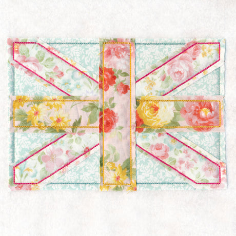 Shabby Chic Union Jack (Crafty Cut Applique)