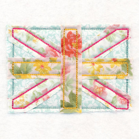 Shabby Chic Union Jack (Crafty Cut Applique)
